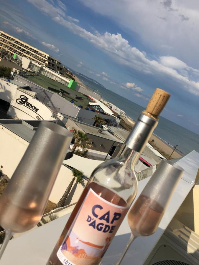 شقة Studio Naturiste Luxury Cap D Agde Vue Mer المظهر الخارجي الصورة