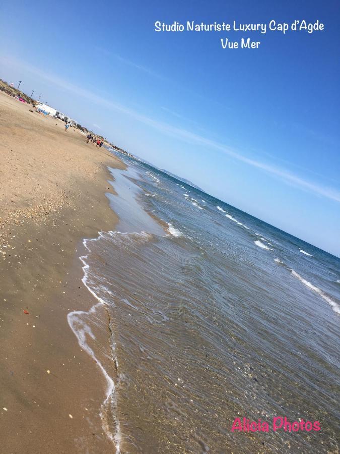 شقة Studio Naturiste Luxury Cap D Agde Vue Mer المظهر الخارجي الصورة