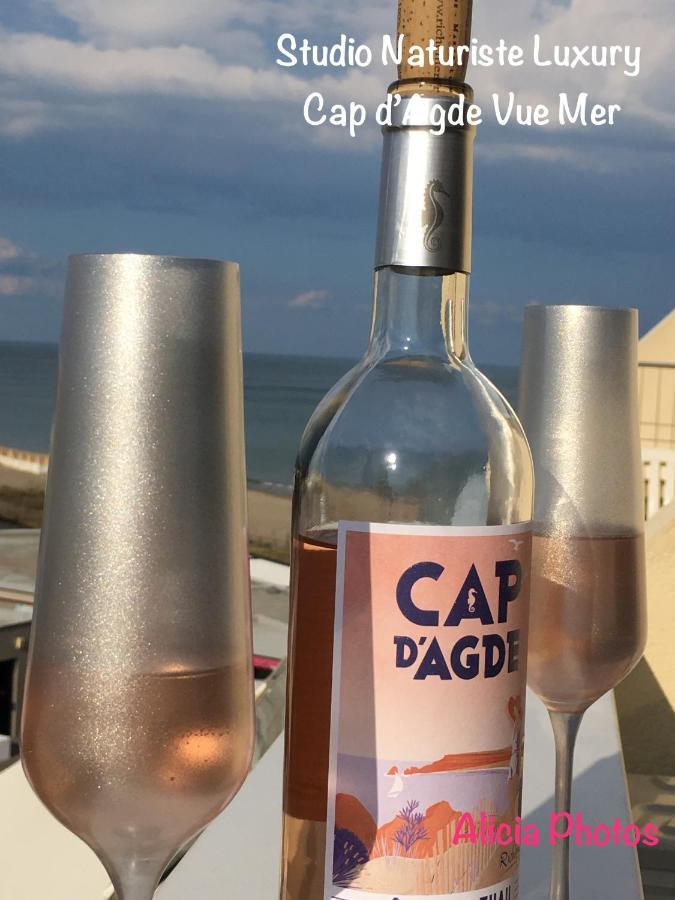 شقة Studio Naturiste Luxury Cap D Agde Vue Mer المظهر الخارجي الصورة