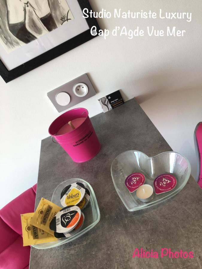 شقة Studio Naturiste Luxury Cap D Agde Vue Mer المظهر الخارجي الصورة